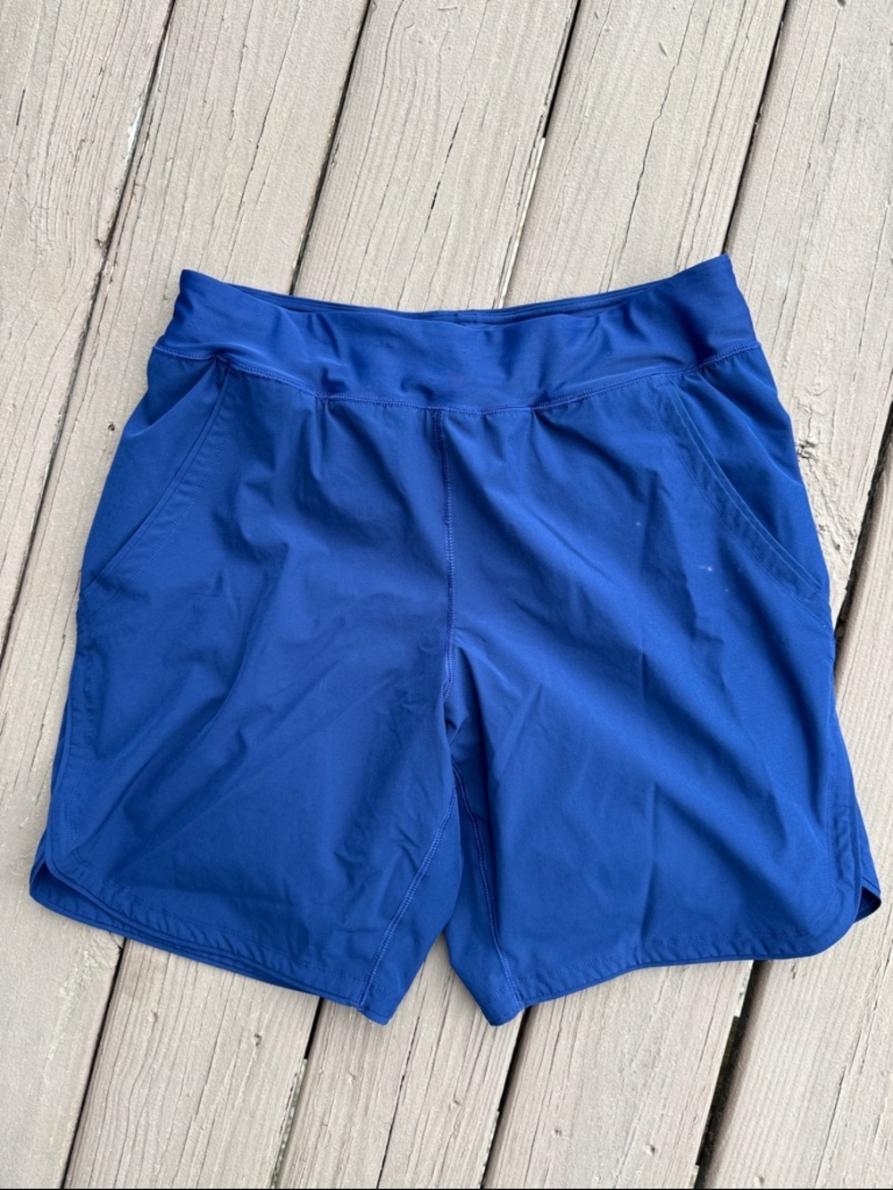 Lands' End Women's Swim Shorts in Cobalt Blue size 12